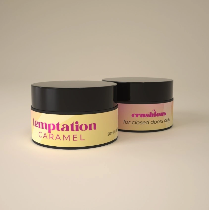 Vela masaje con feromonas caramelo 20ml - Imagen 3