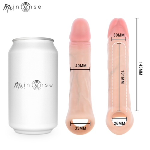 Funda realista pene Simon T-M - Imagen 4