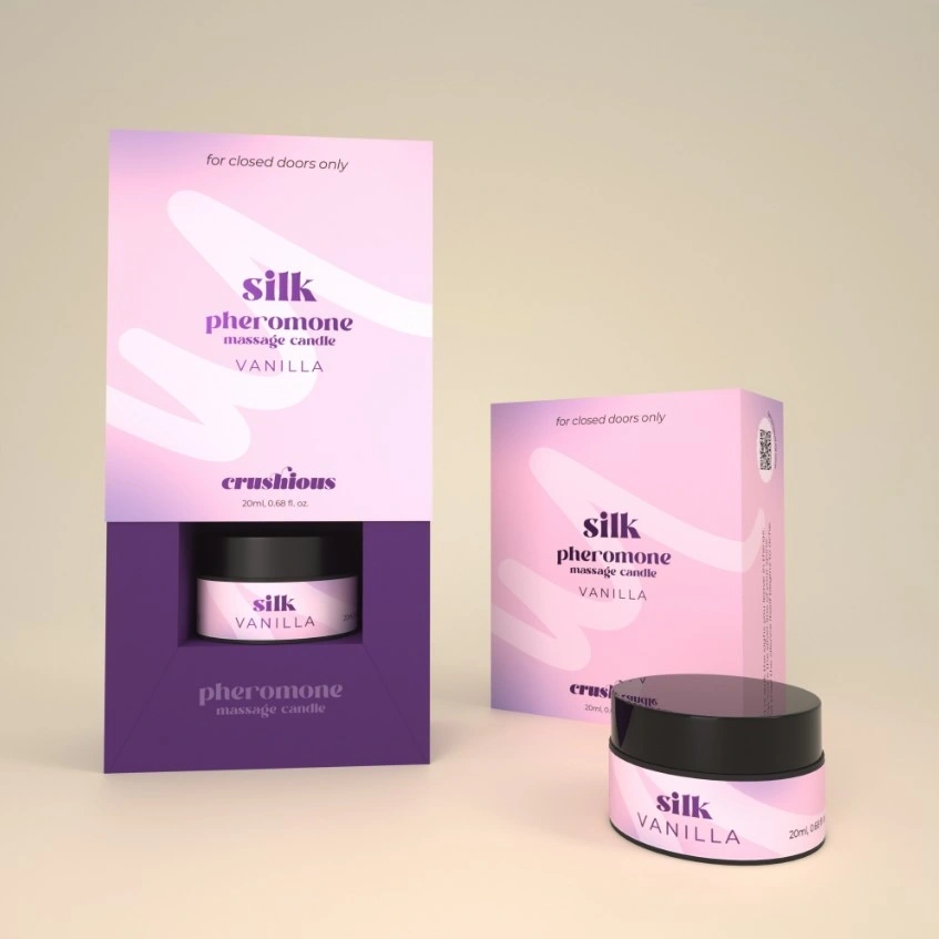 Vela masaje con feromonas vainilla 20ml - Imagen 5