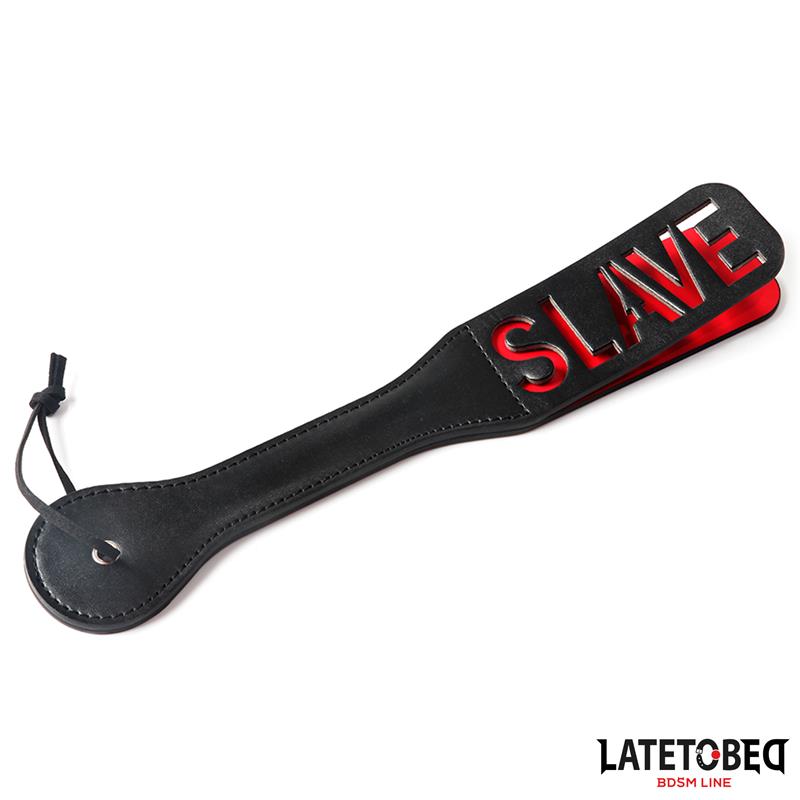 Pala spanking doble capa SLAVE 32cm - Imagen 2