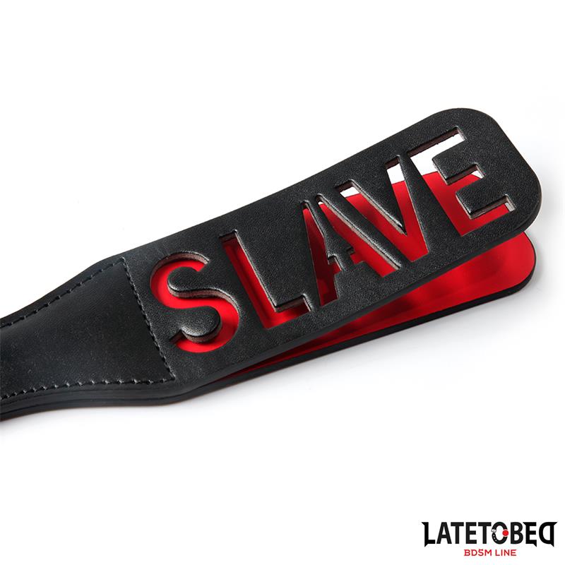 Pala spanking doble capa SLAVE 32cm - Imagen 3