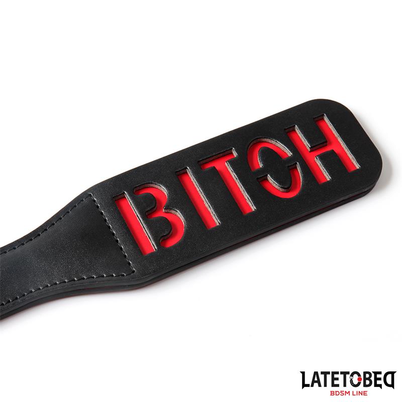 Pala spanking doble capa BITCH 32cm - Imagen 4