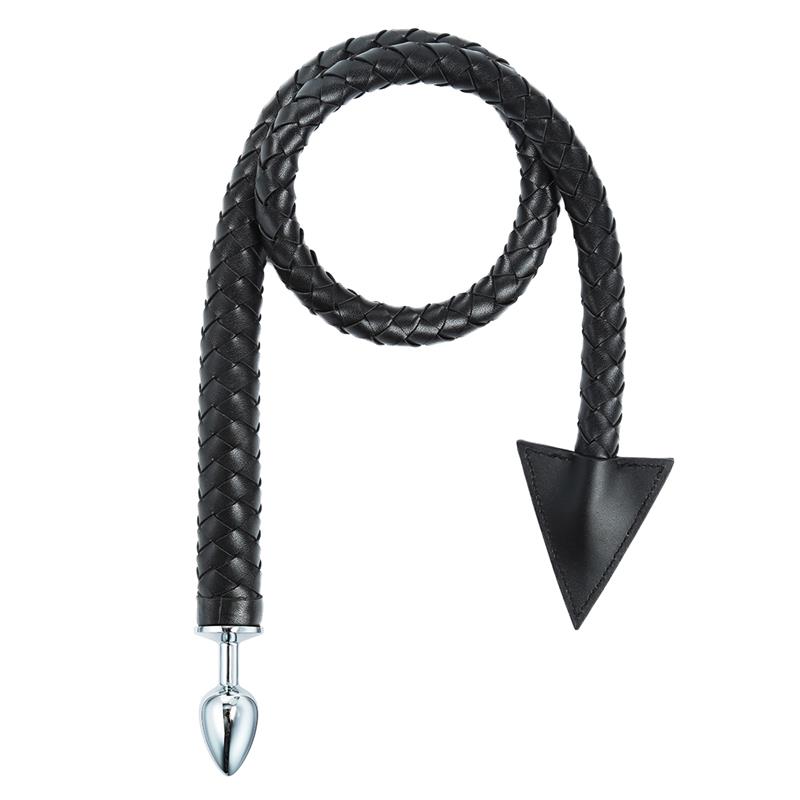 Plug anal metal con cola diablo 108cm - Imagen 5