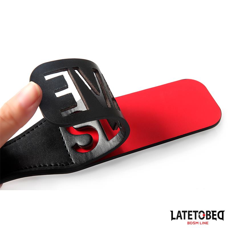 Pala spanking doble capa SLAVE 32cm - Imagen 6