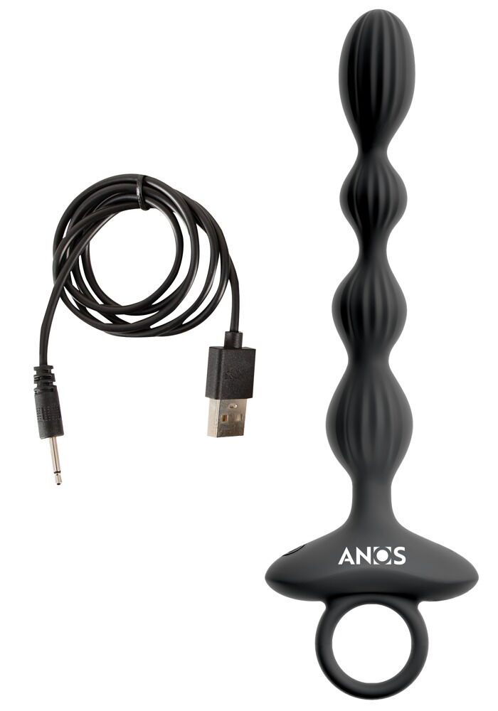 Flexible anal beads with jumping vibrations - Imagen 8