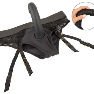 Strap on set wit lace panties