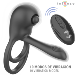 Anillo vibrador con mando y tapping Spike