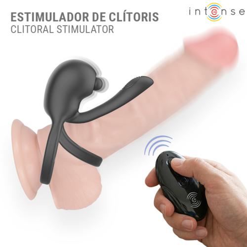 Anillo vibrador con mando y tapping Spike - Imagen 3