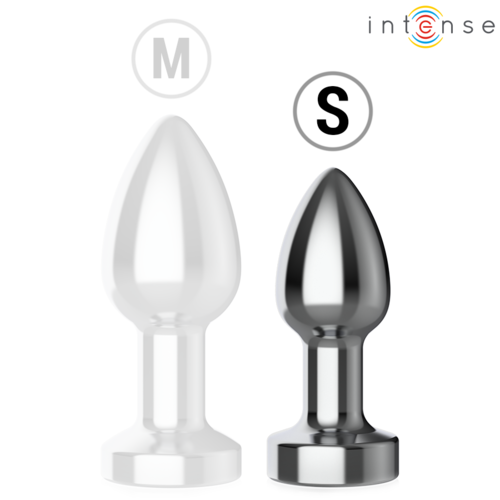 Plug anal metálico con mando y luces LED Intense - Imagen 6