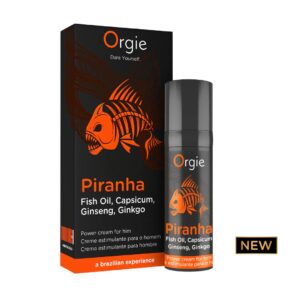 Crema estimulante hombre Piranha