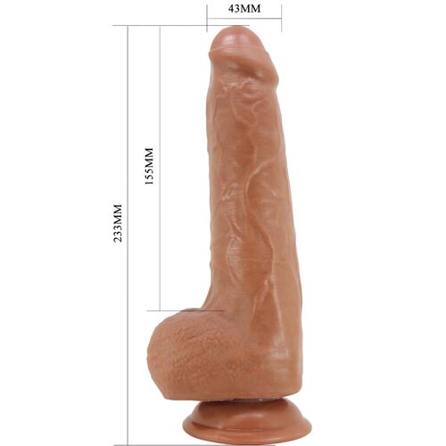 Dildo sliding skin 23cm Draco - Imagen 4