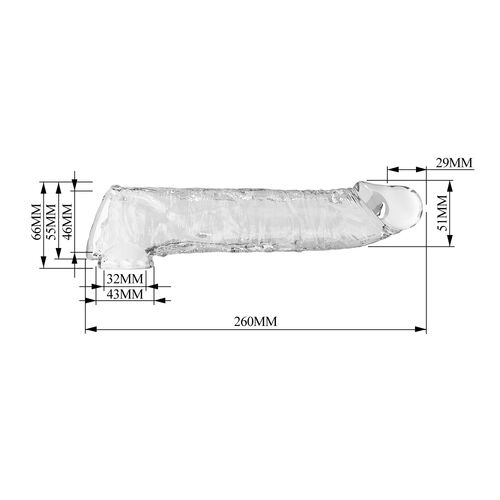 Funda extensora transparente 26x4cm - Imagen 8