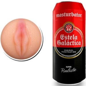 Lata cerveza vagina Estela Galáctica