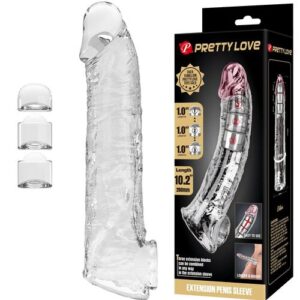 Funda extensora transparente 26x4cm