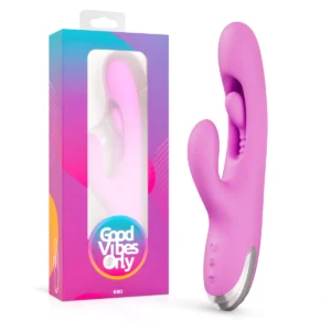 Rabbit con movimiento finger Good Vibes