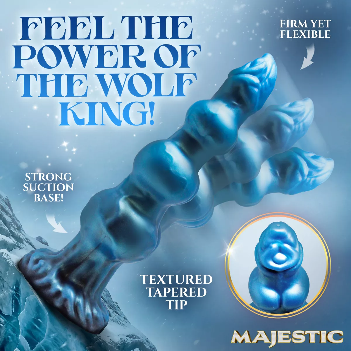 Dildo King Auren Wolf 22cm Creatures - Imagen 5