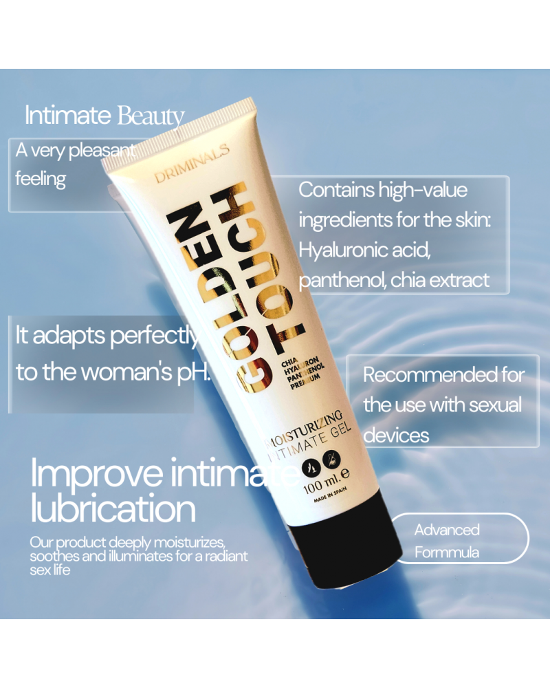 Lubricante hilaurónico Golden Touch 100ml - Imagen 2