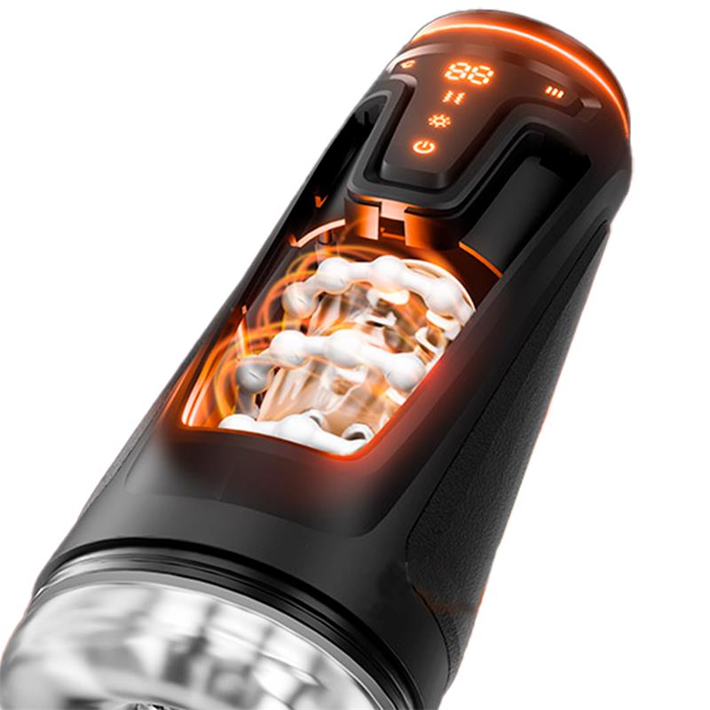 Masturbador con thrusting,vibración y calor Conor - Imagen 5