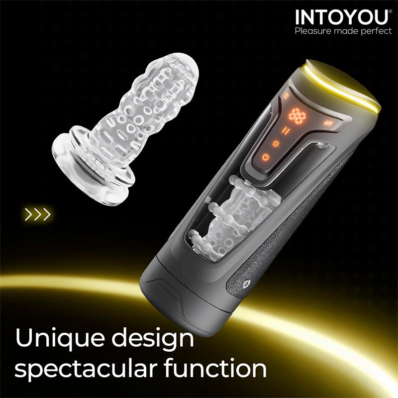 Masturbador con thrusting,vibración y calor Conor - Imagen 9