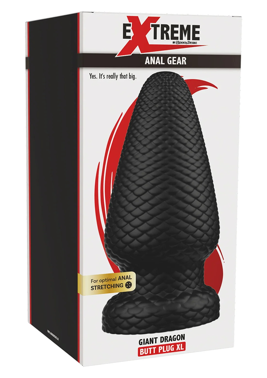 Giant Dragon butt plug PVC XL - Imagen 2