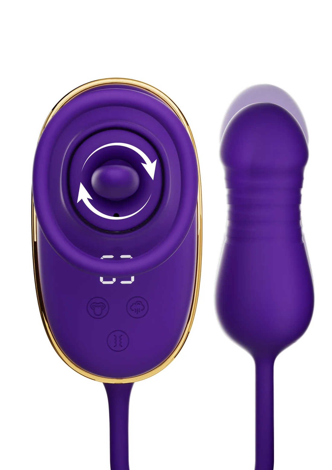 Licking clitorial pump & anal stimulator - Imagen 2