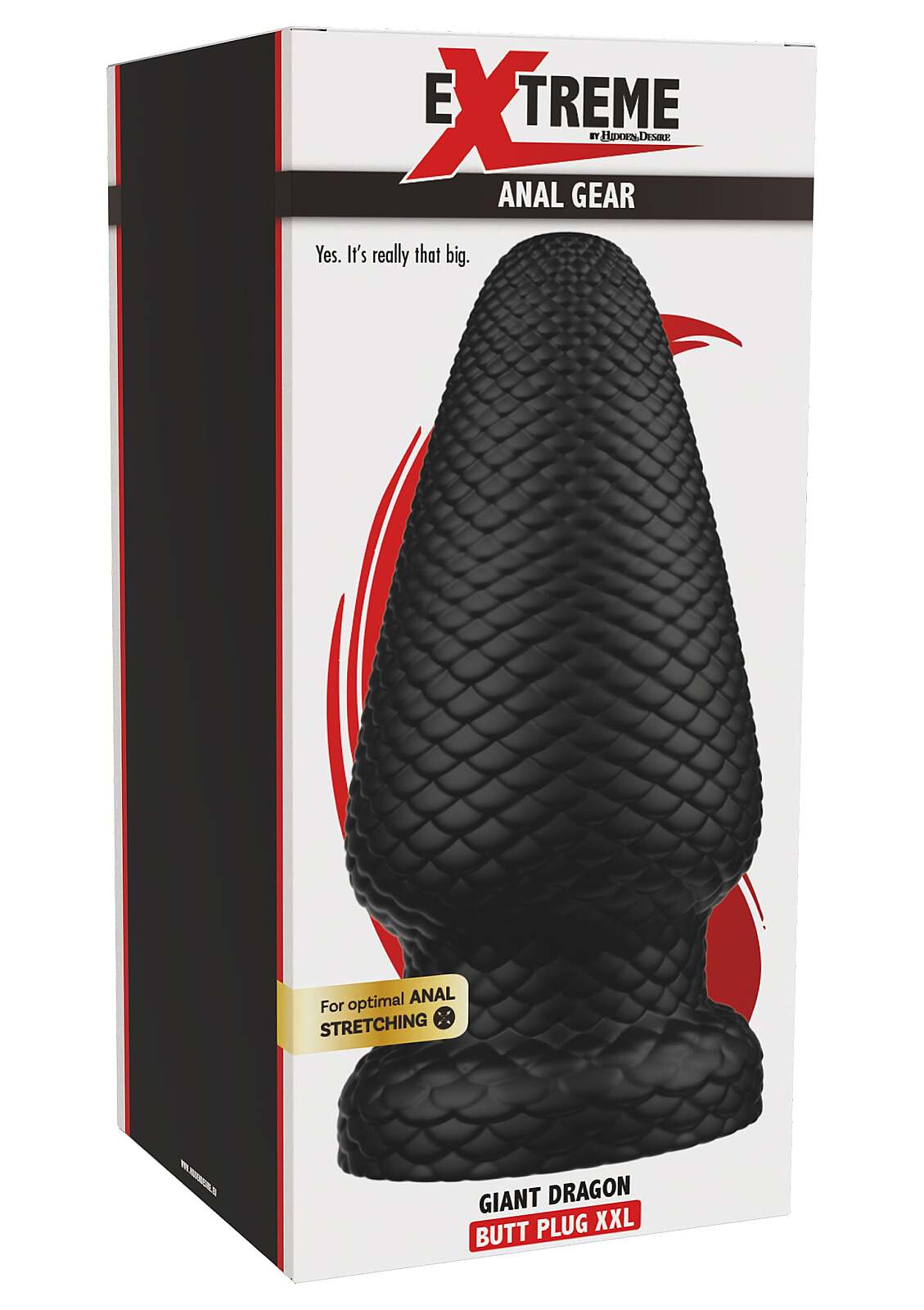 Giant Dragon butt plug PVC XXL - Imagen 2