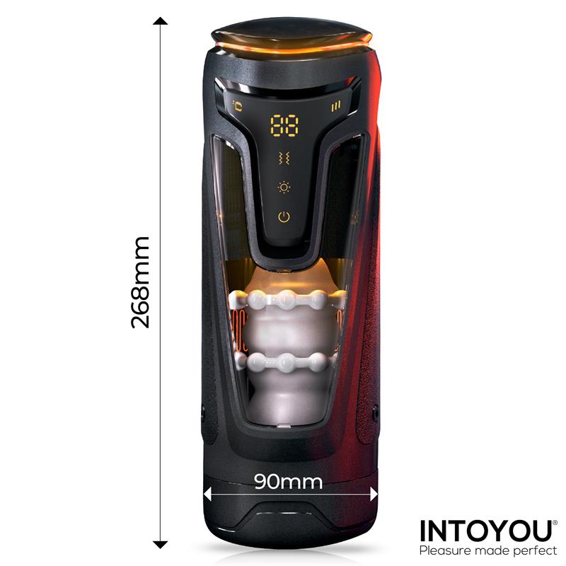 Masturbador con thrusting,vibración y calor Conor - Imagen 13